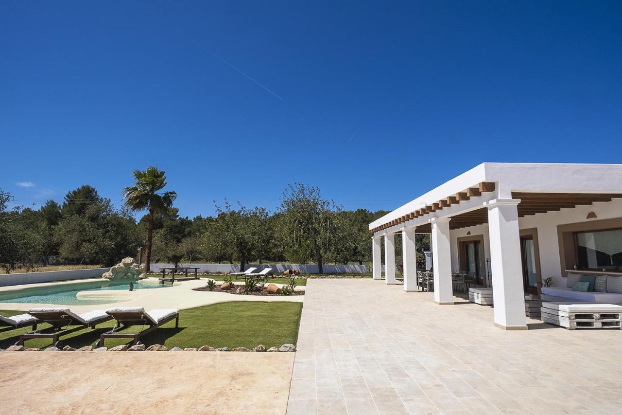 Villa Raco De Sa Vinyeta Sant Llorenc de Balafia Buitenkant foto