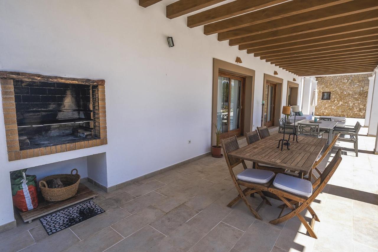 Villa Raco De Sa Vinyeta Sant Llorenc de Balafia Buitenkant foto